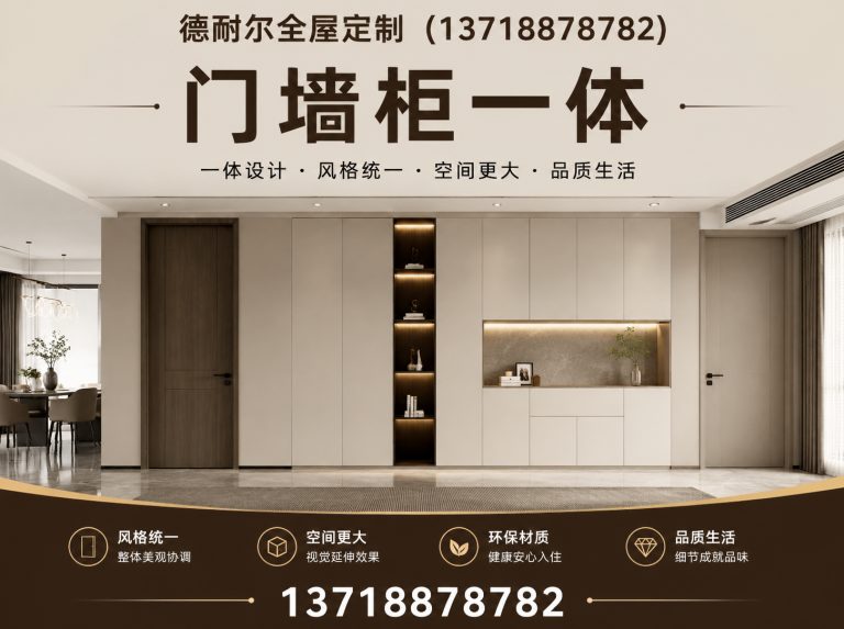 唐山德耐尔全屋定制展示图